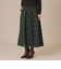 ウォッシャブルウールビエラスカート