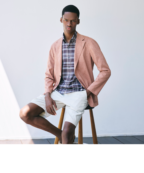 SOLOTEX ストレッチリネンジャケット