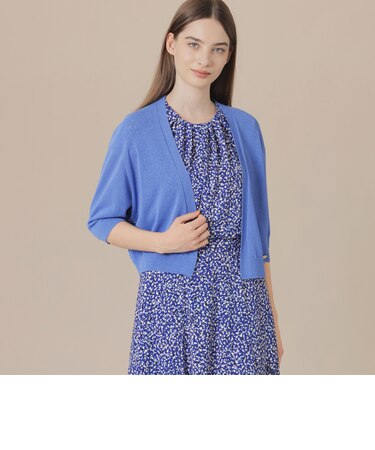 エアリーホールガーメントニットボレロ