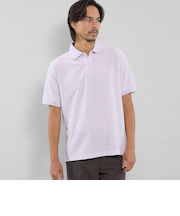 和紙混メッシュポロシャツ