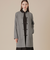 ライトウールリバーノーカラーコート