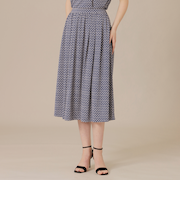 【WEB・一部店舗限定】レードルプリントスカート