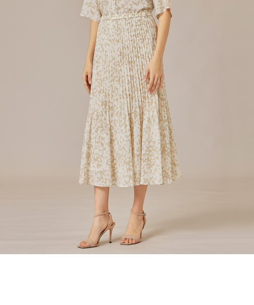 【WEB・一部店舗限定】シルエットフラワースカート