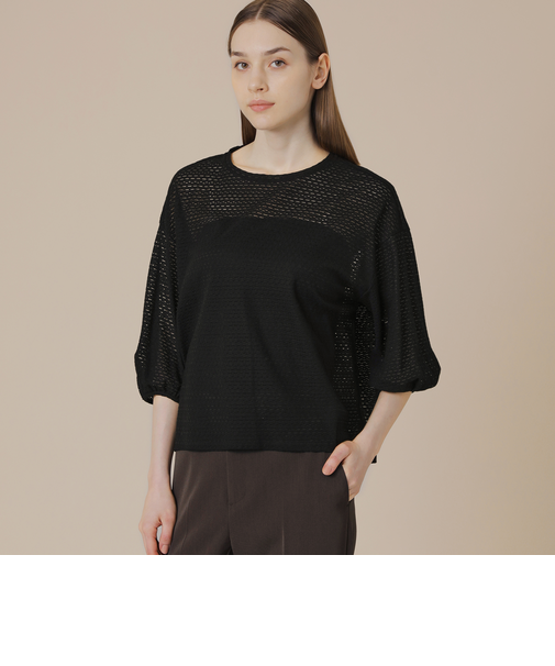 アーガイルジャージプルオーバー