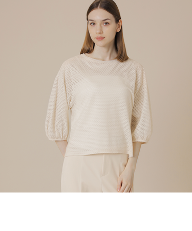 アーガイルジャージプルオーバー