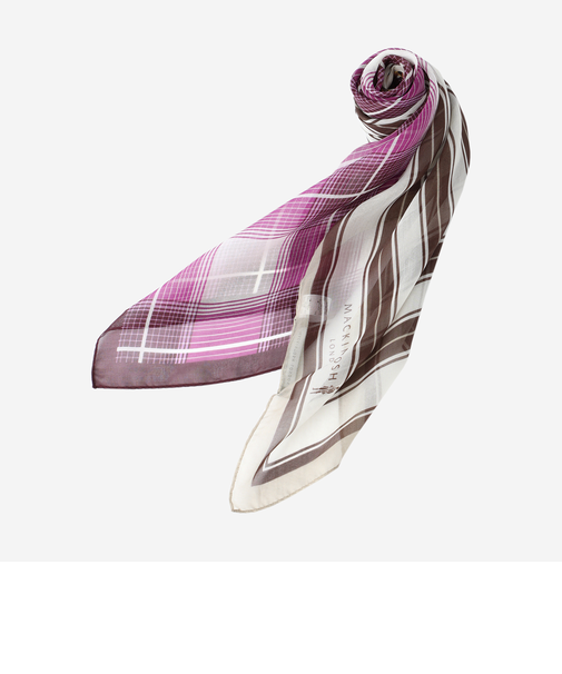 【Looped Scarf ループド スカーフ】チェックループドスカーフ