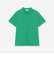 プレーティング天竺スキッパー