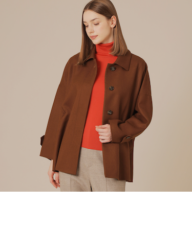 【ROSLEY/ロズリー】ライトウールリバーコート