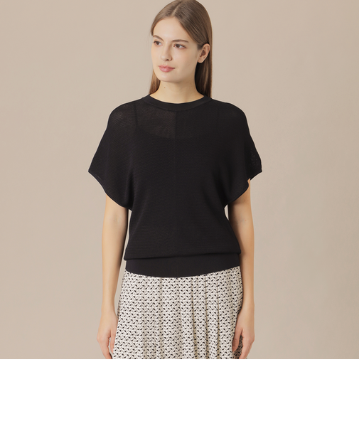 ドライレーヨンニットプルオーバー