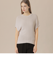 ドライレーヨンニットプルオーバー