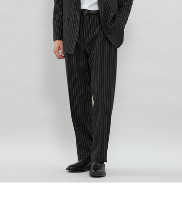 【ANGELICO/アンジェリコ】ピンストライプ 1プリーツパンツ