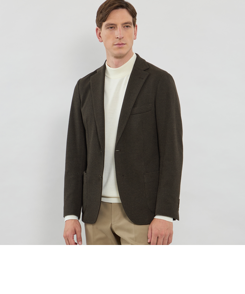 【WEB・一部店舗限定】【FLEX JERSEY】コットンウールジャージージャケット