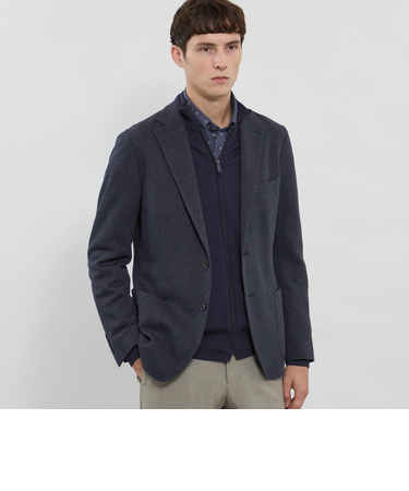 【WEB・一部店舗限定】【FLEX JERSEY】コットンウールジャージージャケット