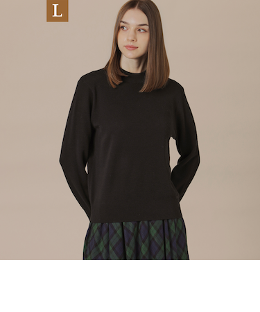 【L】ブリリアントスムースプルオーバー