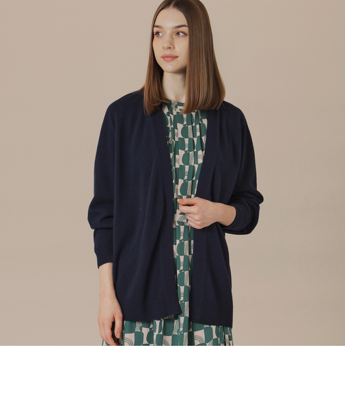 バルキーニットカーディガン