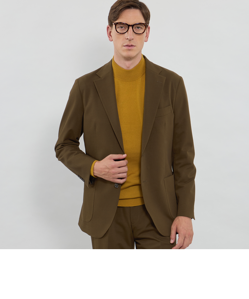 【FLEX JERSEY】キャバリーツイルジャージーセットアップジャケット