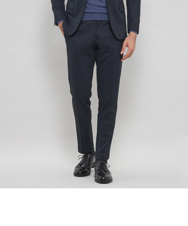 【WEB・一部店舗限定】【FLEX JERSEY】千鳥ジャージーセットアップパンツ