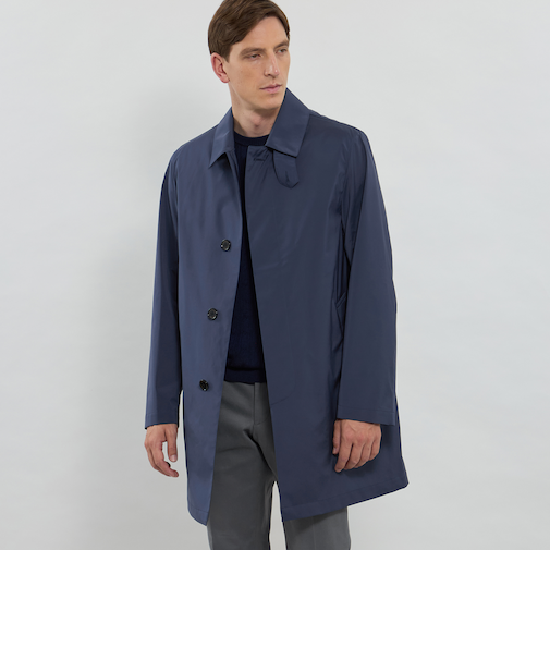 【WEB・一部店舗限定】【DUNFORD SHORT】3レイヤーステンカラーコート