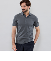 ミニサッカージャカードドレスポロシャツ