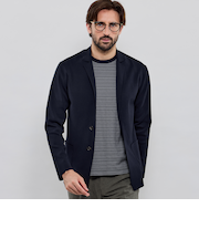 ミラノリブニットジャケット