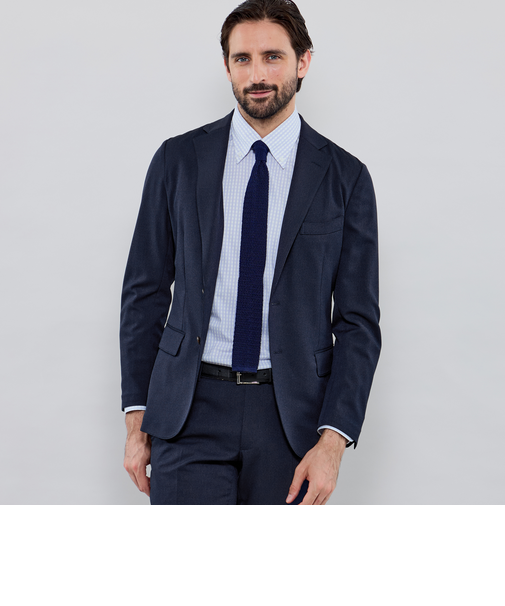 【WEB・一部店舗限定】【BREASY JACKET】ウールライクポリエステル セットアップジャケット