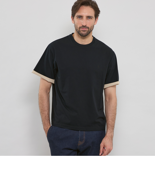 レイヤースリーブTシャツ