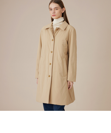 【BANTON/バントン】ウールパディングタフタコート