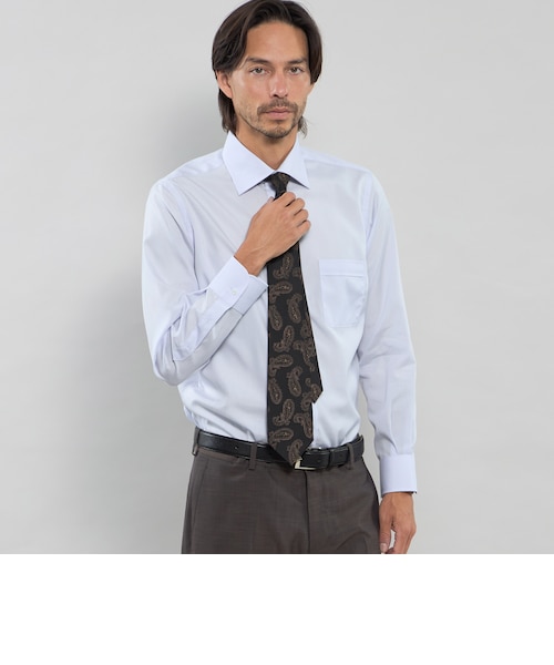 WEB・一部店舗限定】ブロードセミワイドドレスシャツ