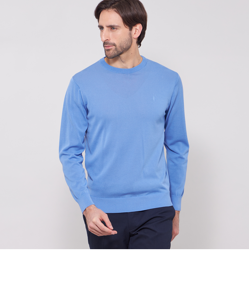 【WEB・一部店舗限定】ハイゲージコットンクルーネックニット