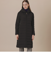 ストレッチナイロンダウンコート