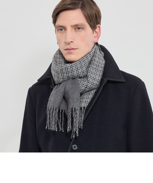 洗えるベビーカシミヤ】 ベビーカシミヤ無地マフラー｜タケオキクチの