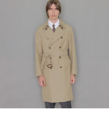 【LEON掲載】【DUNFORD TRENCH】ギャバジントレンチコート