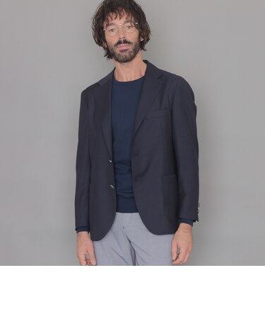 【LEON掲載】【DORMEUIL/ドーメル】【SUPER LITE TONIK】シングルボタンブレザー