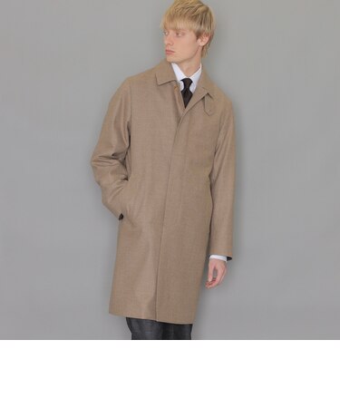 【DUNFORD】【Loro Piana Fabric】ウールツイルステンカラーコート