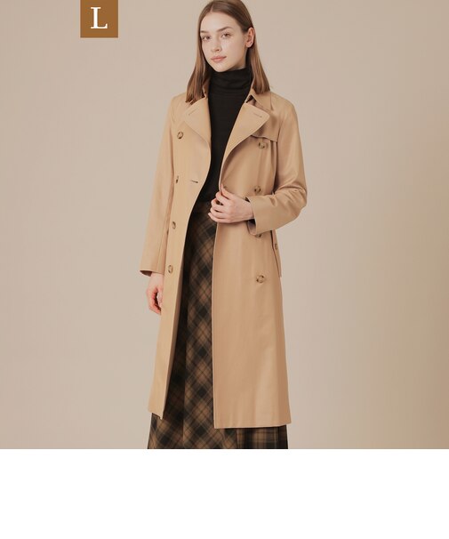 【L】【GABARDINE 19】【LOGIE/ロージー】トレンチコート
