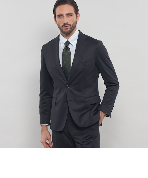 【FLEX JERSEY】ハイゲージジャカードセットアップジャケット