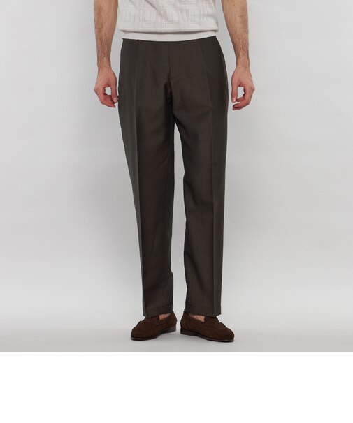 【LEON掲載】【DORMEUIL/ドーメル】【SUPER LITE TONIK】1プリーツトラウザーズ