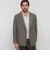 【DORMEUIL/ドーメル】【SUPER LITE TONIK】ダブルブレステッドグレンチェックブレザー