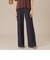 【L】【婦人画報掲載】9.75オンスデニムワイドパンツ