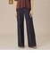 【L】【婦人画報掲載】9.75オンスデニムワイドパンツ