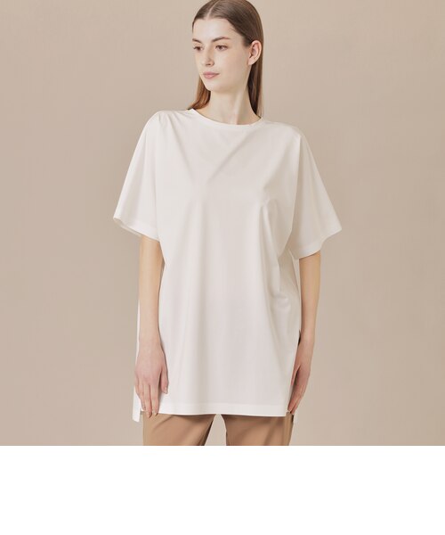 別注】＜blurhms for conte＞ロゴプリント ビッグ プルオーバー