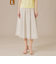 【L】ウォッシャブルシアーウールスカート