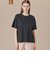 【L】【婦人画報掲載】【The Essential Collection】プレーティング天竺半袖Ｔシャツ
