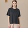 【L】【婦人画報掲載】【The Essential Collection】プレーティング天竺半袖Ｔシャツ