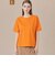 【L】【婦人画報掲載】【The Essential Collection】プレーティング天竺半袖Ｔシャツ