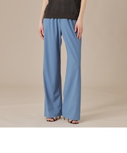【Lesbury Easy Pants/レスベリー イージーパンツ】トリコットストレッチワイドパンツ