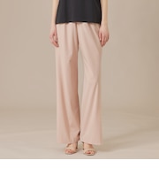 【Lesbury Easy Pants/レスベリー イージーパンツ】トリコットストレッチワイドパンツ
