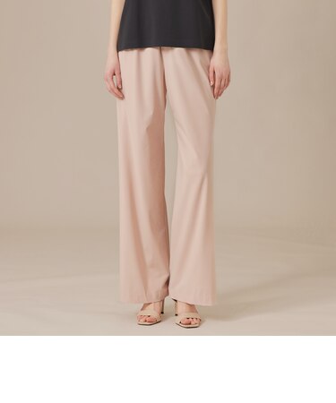 【Lesbury Easy Pants/レスベリー イージーパンツ】トリコットストレッチワイドパンツ