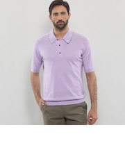 【JOHN SMEDLEY】シーアイランドコットンファインゲージニットポロ