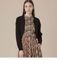 婦人画報4月号掲載】ラスターリネンニットロングカーディガン 